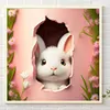 Rabbit - Square AB Drills Diamond Painting(45*45cm)