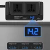 200W Car Power Inverter 12V to 220V Car Voltage Converter 4 USB Ports Adapter