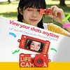 Thumb Camera with Long Battery Life Mini Camera Keychain Bag Charms with 1.47In IPS Screen 1440p 2K for Beginners Teens and Adults