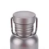 500/600/750ml Titanium Water Bottle with Lid Sports Kettle for Outdoor Picnic