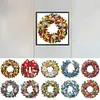 Christmas Wreath-Partial Speical Shaped Diamond Painting 30*30CM