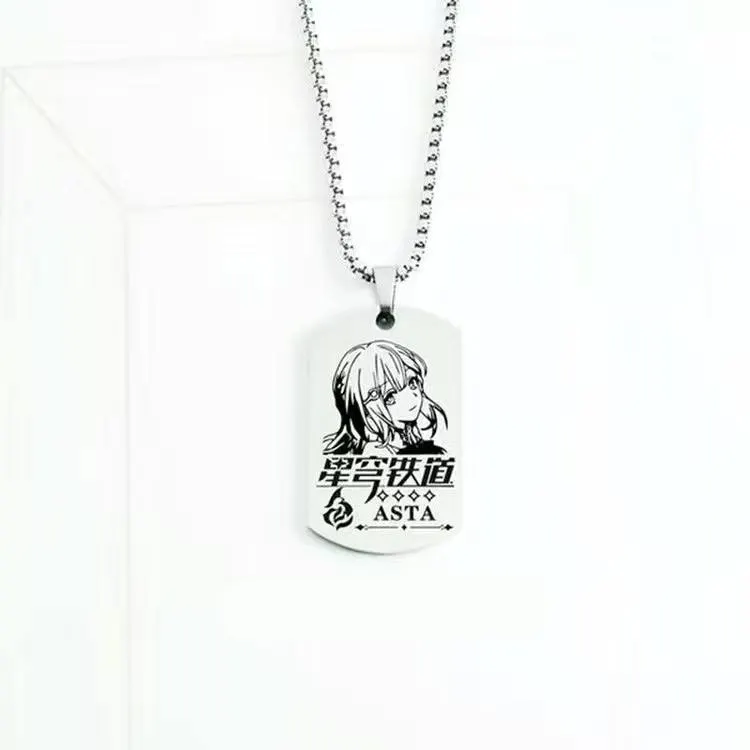 Characters Metallic Necklace