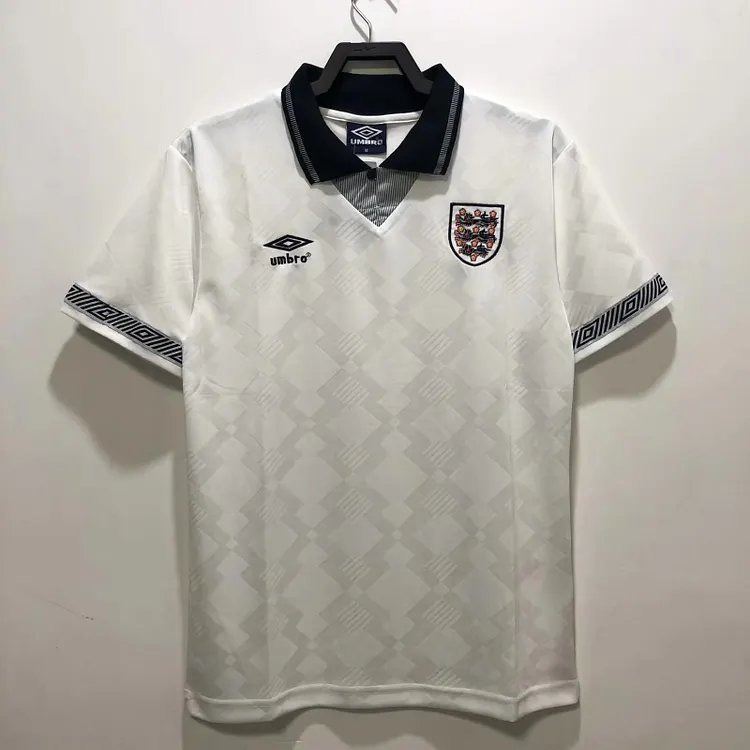 1990 England Home Retro Jersey