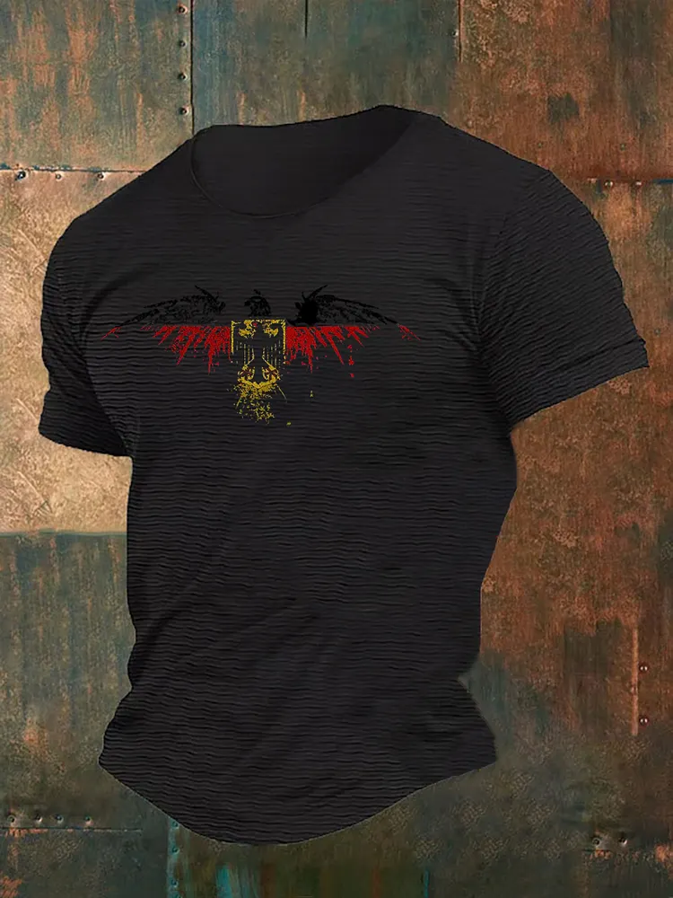 Deutschland bedrucktes Kurzarm-T-Shirt f&uuml;r M&auml;nner