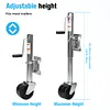 2000 Lbs Trailer Jack with Dual Wheel 10 Inch Lift Heavy Duty Swivel Boat Jack