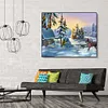 Scenery-Paint By Numbers Acrylic Painting 50*40cm