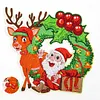 DIY Diamond Painting Crystal Rhinestone Wreath Kits