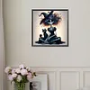 Halloween Skeleton Witch-Full Square Diamond Painting(35*35CM)