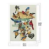 Bird-11CT Stamped Cross Stitch Kit(30x40cm)