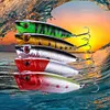 5Pcs Popper Fishing Lures 6.5cm 11g Wobblers Artificial Bait for Bass Perch Pike
