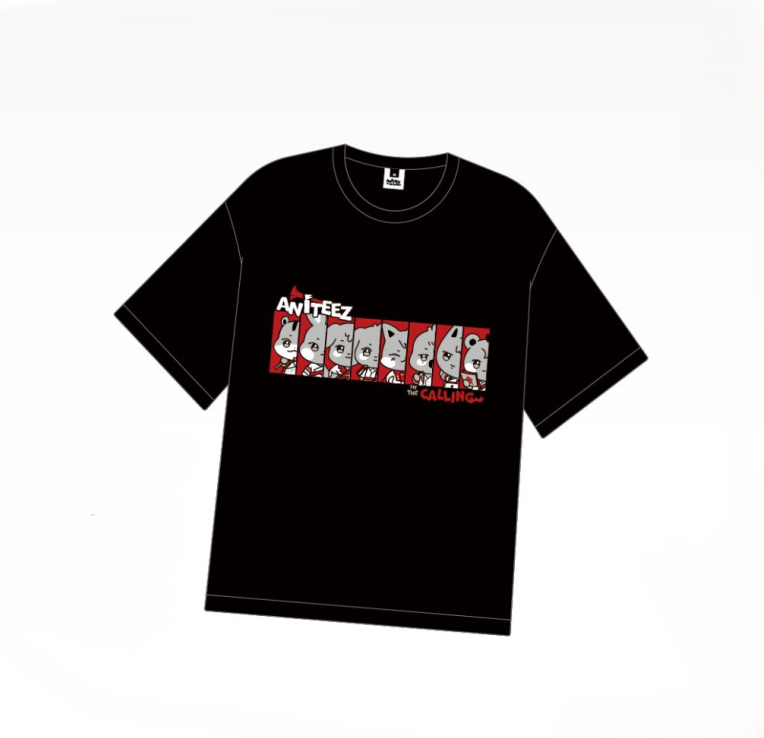 Ateez Aniteez In The Calling Black T-Shirt