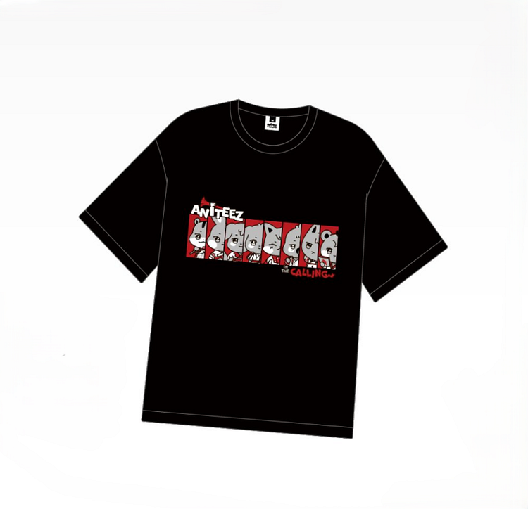 Ateez Aniteez In The Calling Black T-Shirt