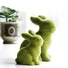 Simulation de D&eacute;corations de Lapins Floqu&eacute;s