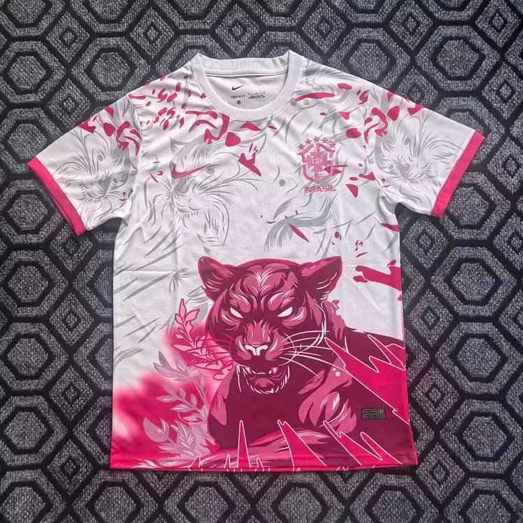 2026-27Brazil Cheetah Special Edition Pink Jersey - Fan Version