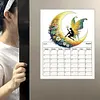 DIY Special Shaped Colorful Pattern 5D DIY Diamond Art Monthly Planner Kit