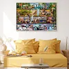 (Big Size)Wildlife Books - 16CT Stamped Cross Stitch - 60*45cm - Animal