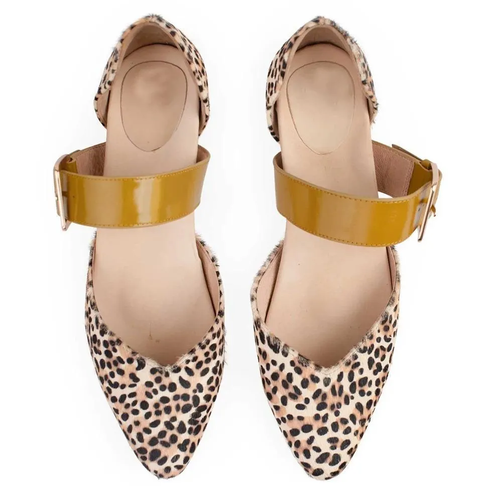Women's Simple Buckle Casual High Heels