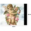 Angel-Paint By Numbers Acrylic Painting 40*40cm