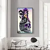 Skull Girl  - Full Round/Square Diamond Painting(80x40cm)