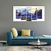 (US Local)5D DIY Full Drill Big Size Diamond Painting Snow Mountain Embroidery Mosaic Kit 95*45cm