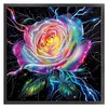 Rose-11CT Stamped Cross Stitch 40*40cm/15.75*15.75in