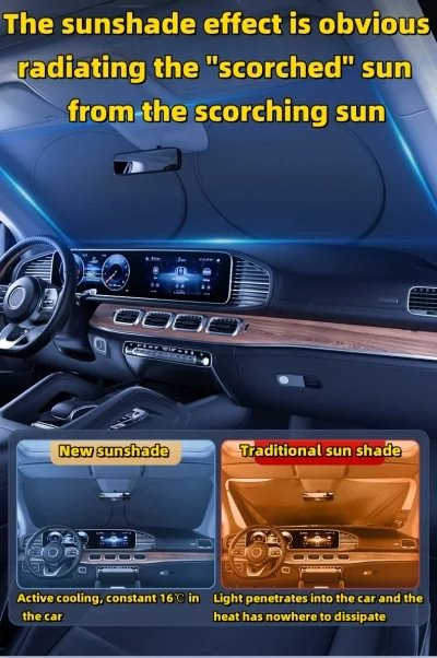 Car customized front windshield sun visor (with car LOGO)