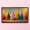 Tree-Full Embroidery 3 strands 11CT Stamped Cross Stitch-66*40CM-Large Size