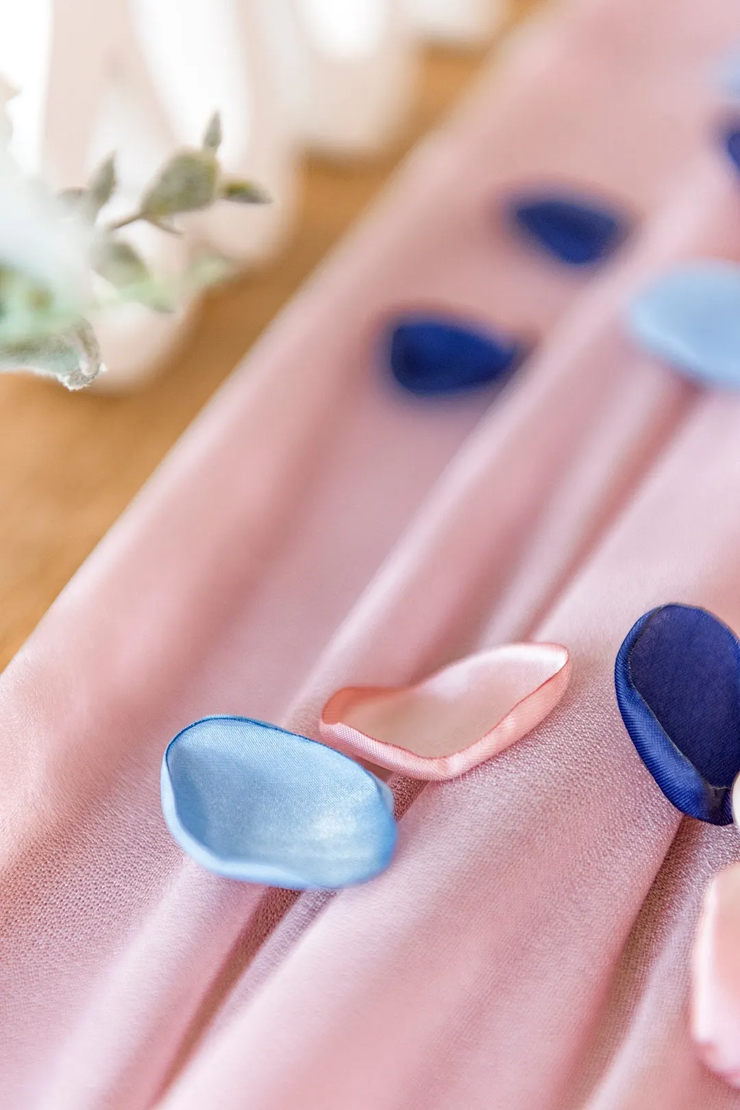 Silk Rose Petals