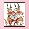 Santa-14CT Counted Cross Stitch Kit(26*28cm)
