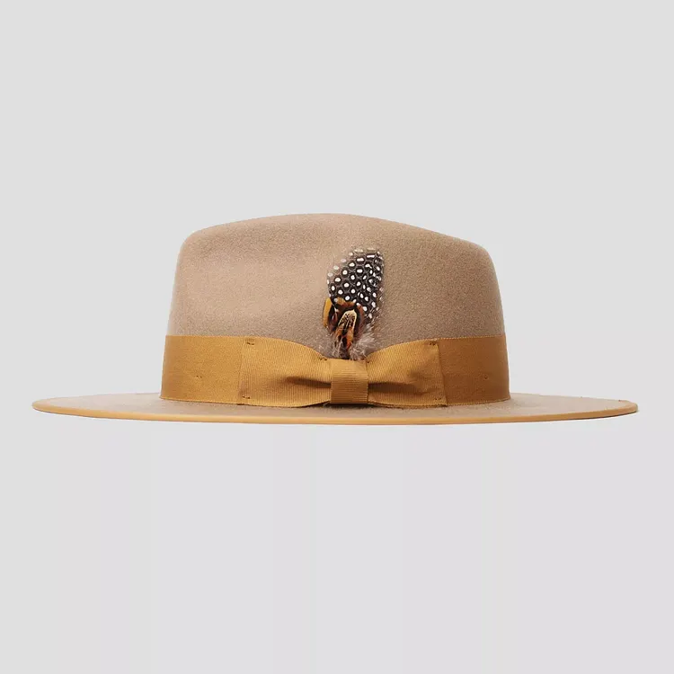 Eerguson Fedora - Mocha [Fast shipping and box packing]