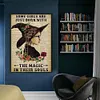 Witch Books-11CT Stamped Cross Stitch 40*60cm/15.75*23.62in(Big Size)