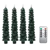 Bougie de sapin de No&euml;l LED avec t&eacute;l&eacute;commande