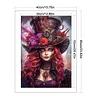 Punk Girl-11CT Stamped Cross Stitch 40*60cm