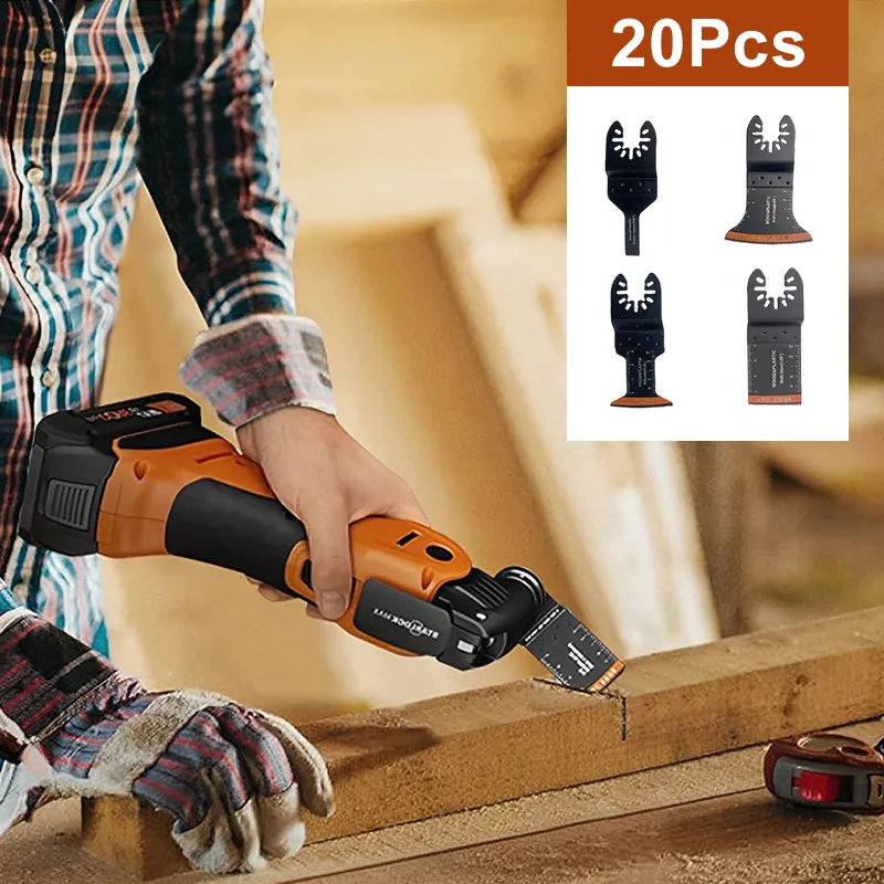 SAKER&reg; 20 Pcs Oscillating Saw Blades(No Machine)