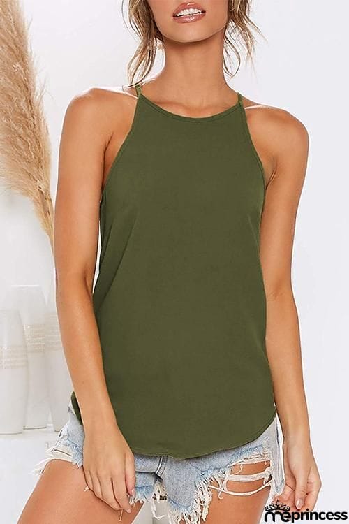 Solid Loose Tank Top