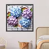 Flowers Wall-Paint By Numbers Acrylic Painting 40*40CM