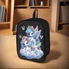 (US Local)Unicorn Special Shape Diamond Painting Backpack DIY Diamond Art Knapsack