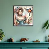 Diamond Painting-DIY Full Round Drill Swing Lady