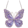 Diamond Painting Acrylic Double-side Butterfly Pendant Hanging Gem