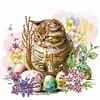 >SALE<DIY Partial Special Shaped Drill Diamond Painting Cat in The Nest 30x30cm