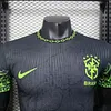 2025 Player Version Brazil Special Edition Black Green Football Shirt 1:1 Thai Quality