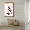 Owl Stocking -16CT Stamped Cross Stitch Kit(30*44cm)