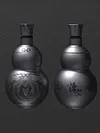 500ml Gourd Water Bottle Leakproof Thermal Insulation Cup for Cold Hot Beverages