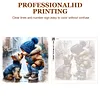 (US Local)Paint By Numbers Kit On Canvas DIY Oil Art Boy Dog Picture Home Decor40x40cm