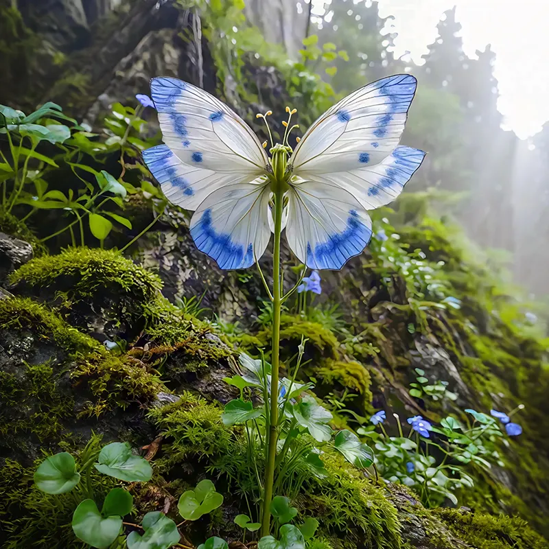 Rare High Pole Moonlight Butterfly