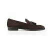 Luxury Tassel Mens Loafers Suede Leather Formal Shoes