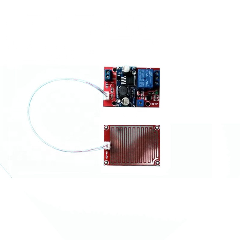5-24V Rain Sensor Relay Module Foliar Humidity Rain Water Detector Rain Drop Sensor Module Sensing Water Switch On