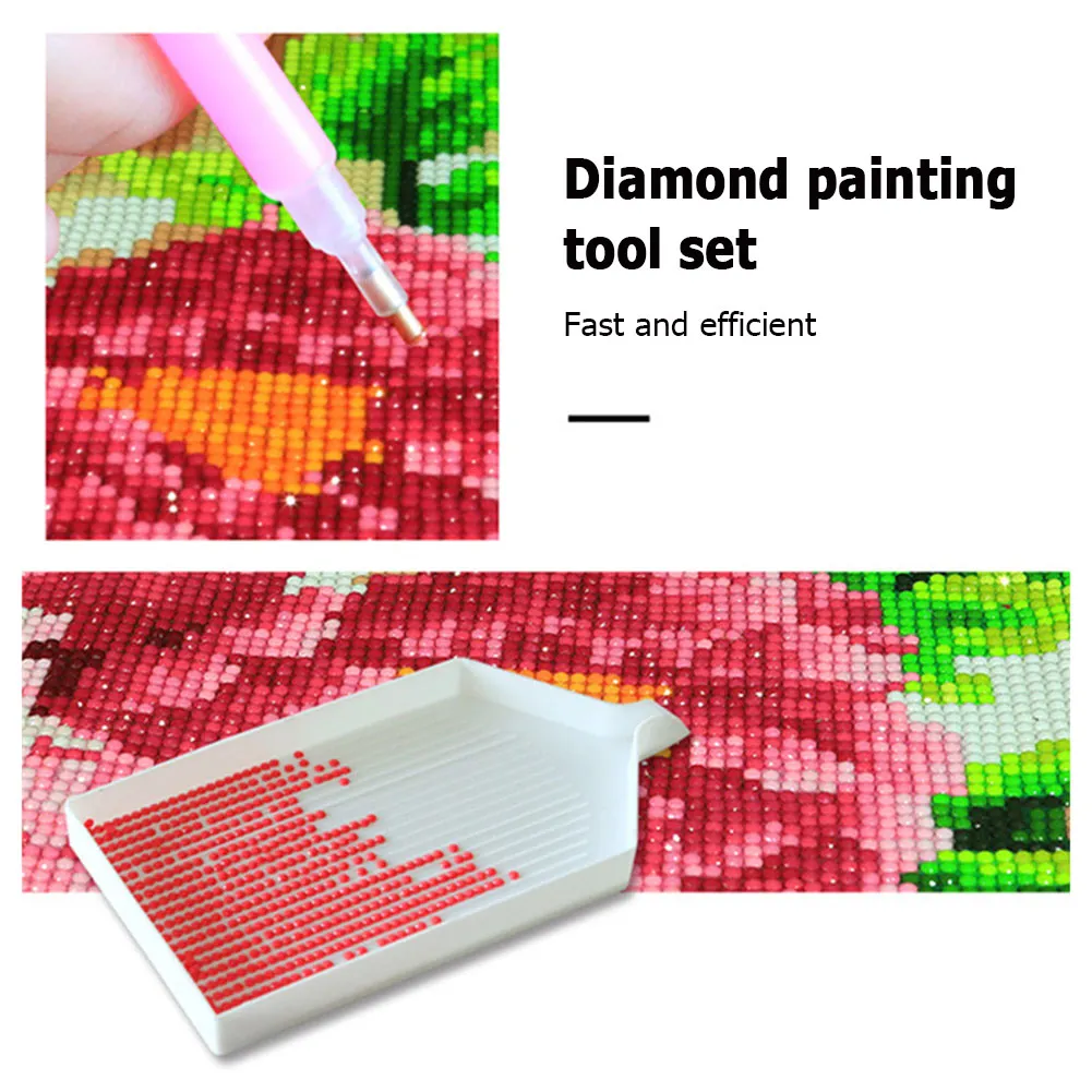 Diamond Painting Tools Set Tweezer Drill Pen Rhinestone Picture Tools Kit
