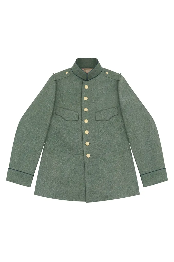   Dutch M1923 EM Field Grey Wool Field Tunic Jacket German-Uniform