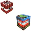 Minecraft Torch Lamp Rechargeable Torch Diamond Mining Lamp Color Changing Bottle LED Night Light, USB Rechargeable, Handheld or Wall Mounted Lighting Toy Gift for Costume Cosplay